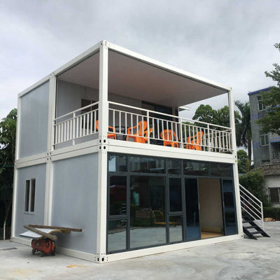 Casa distaccabile a telaio in acciaio galvanizzato 2022 Design abitazioni per bianco/grigio/nero