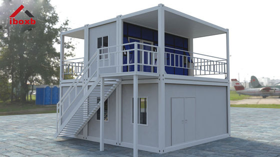 Casa distaccabile a telaio in acciaio galvanizzato 2022 Design abitazioni per bianco/grigio/nero