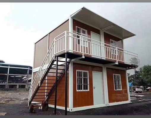Casa distaccabile a telaio in acciaio galvanizzato 2022 Design abitazioni per bianco/grigio/nero