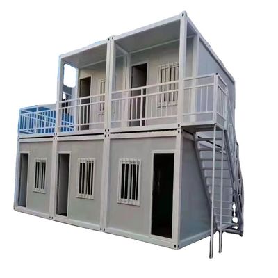 Case prefabbricate in bianco / grigio / nero