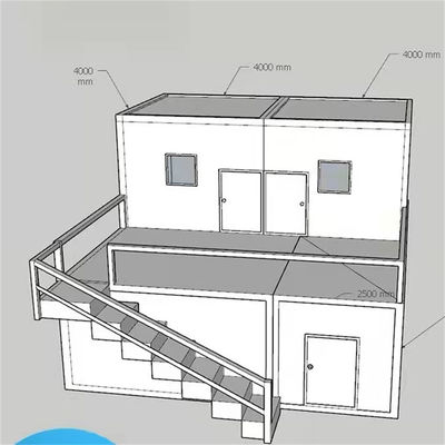 Case prefabbricate mobili da 40 piedi per hotel da REACHTOP modulare