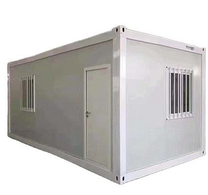 Facile da installare case prefabbricate portatili con telaio in acciaio galvanizzato e pavimento in cartone MGO