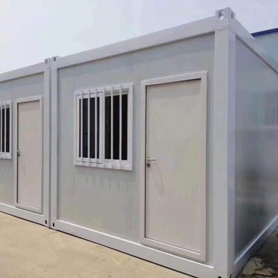 Facile da installare case prefabbricate portatili con telaio in acciaio galvanizzato e pavimento in cartone MGO