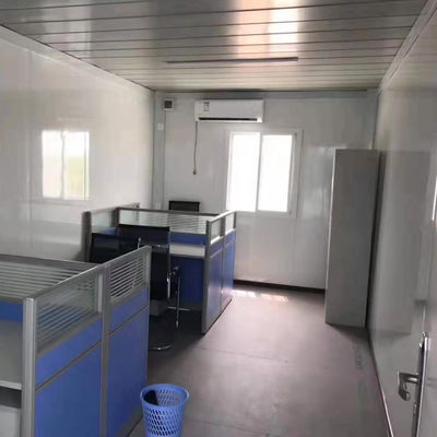 Facile da installare case prefabbricate portatili con telaio in acciaio galvanizzato e pavimento in cartone MGO