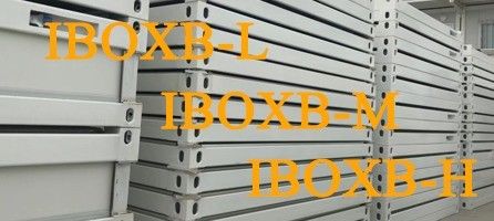 Facile da installare case prefabbricate portatili con telaio in acciaio galvanizzato e pavimento in cartone MGO