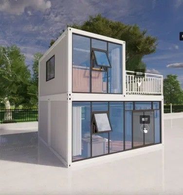 Casa prefabbricata per container di spedizione modificata e casa portabile per container multifunzione