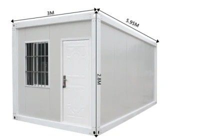 Moderna struttura in acciaio di design casa contenitore per colore personalizzato abitazione Prefab