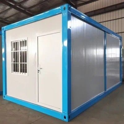 Moderna struttura in acciaio di design casa contenitore per colore personalizzato abitazione Prefab