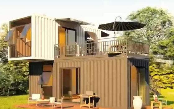Hotel Flat Pack Container House Soluzione di alloggio portatile e personalizzabile