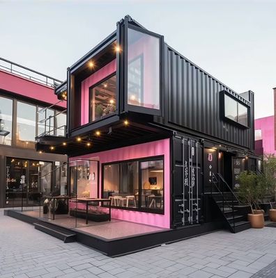 Hotel Flat Pack Container House Soluzione di alloggio portatile e personalizzabile