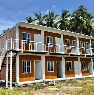 Casa prefabbricata a colori personalizzati Modulare a più piani Container Case edifici