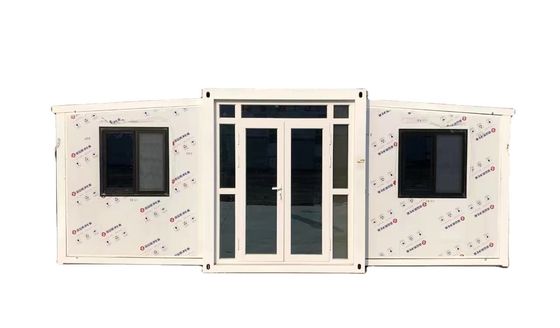 Moderna casa in container prefabbricata multifunzione con 2 camere da letto espandibili