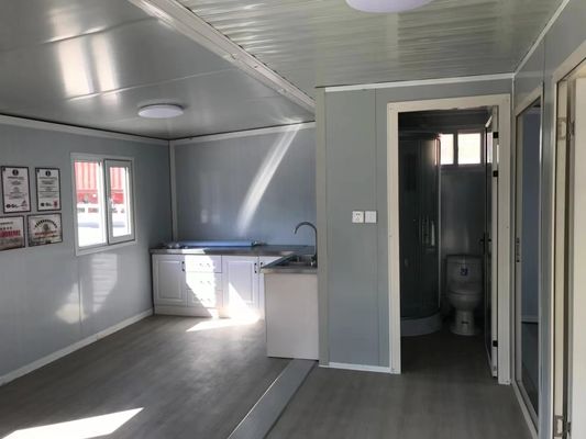 Mobile Living Container House 2 camere da letto Espandibile 3 camere da letto Portatile Prefabbricato