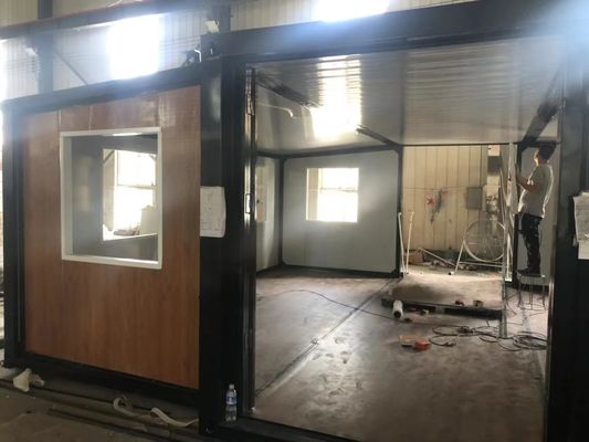 Mobile Living Container House 2 camere da letto Espandibile 3 camere da letto Portatile Prefabbricato