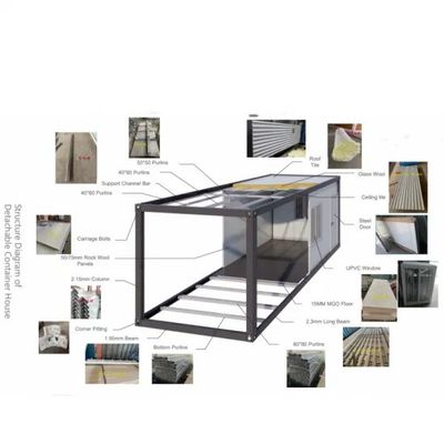 Casa espandibile stile di design moderno per OEM Container casa pieghevole di spedizione